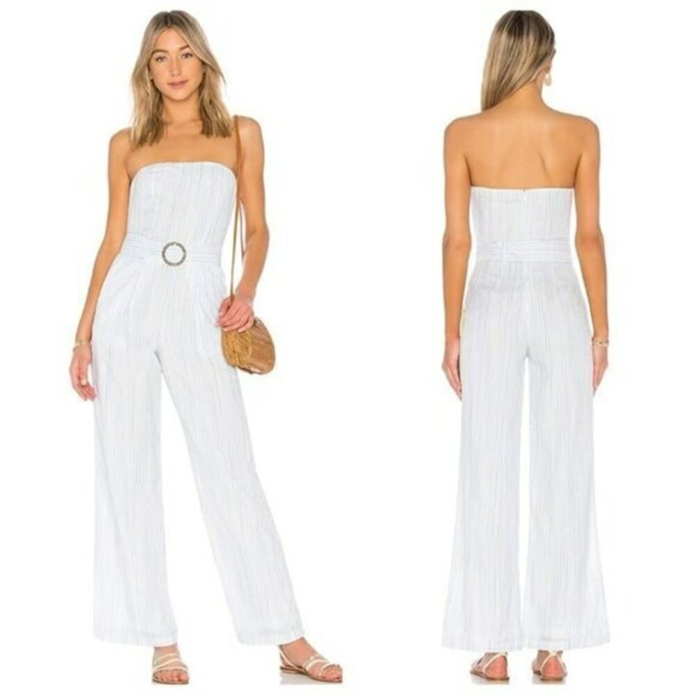 House of Harlow 1960 xREVOLVE Dominique Jumpsuit - Trapani Stripe